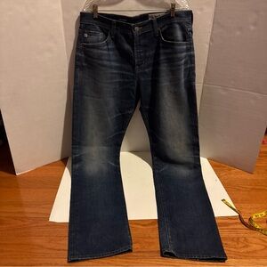 NWOT AG Adriano Goldschmied The Everett Slim Straight Jeans 32 Blue